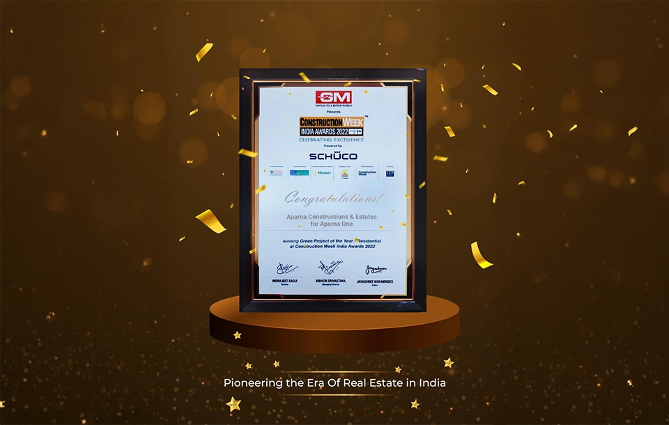 Green Project of the Year – Residential Aparna One 