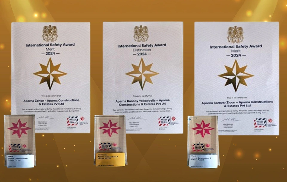 International Safety Award 2024 – Aparna Projects
