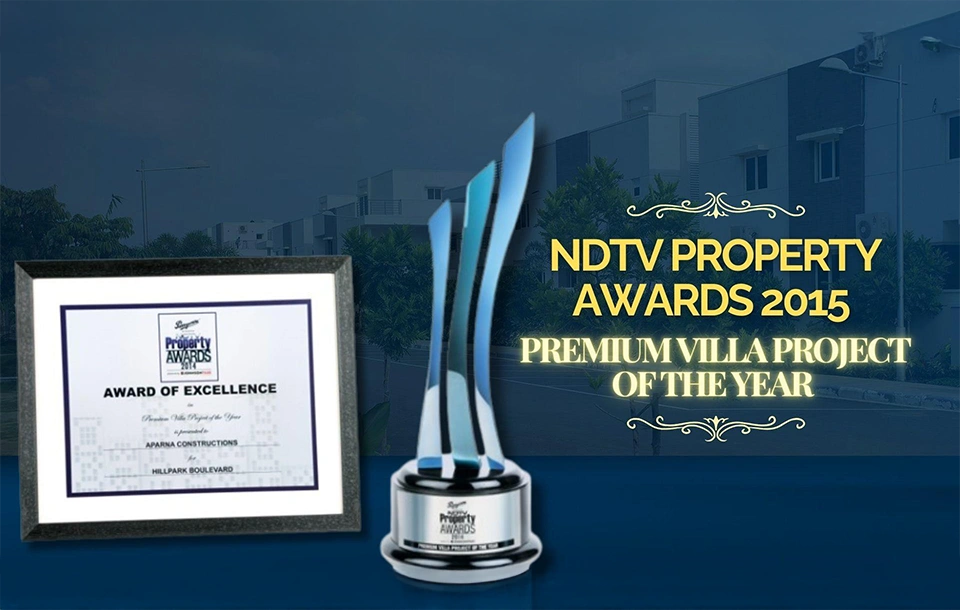NDTV PROPERTY AWARDS 2015  ​