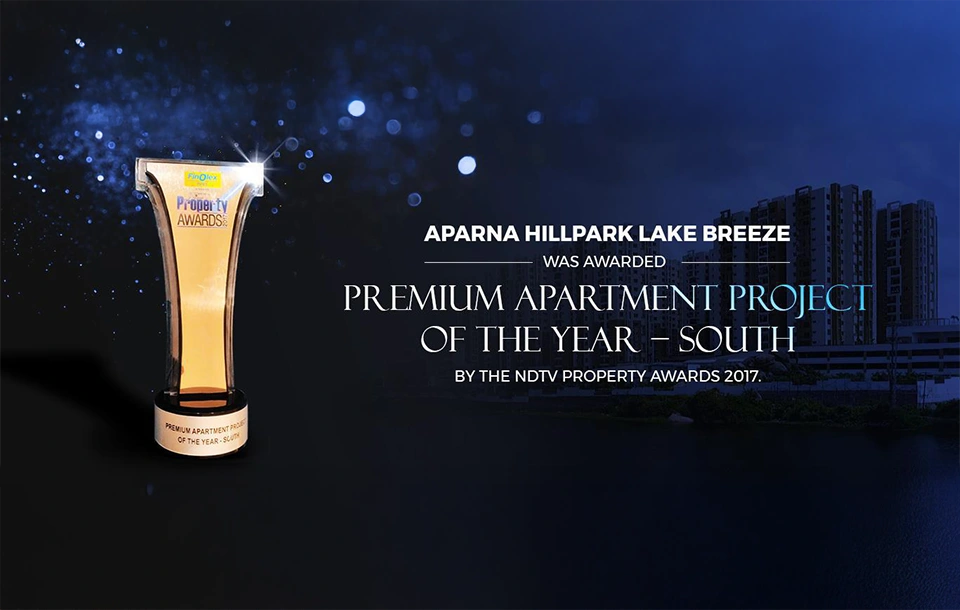 NDTV Property Awards 2017 - Aparna Hillpark Lake Breeze